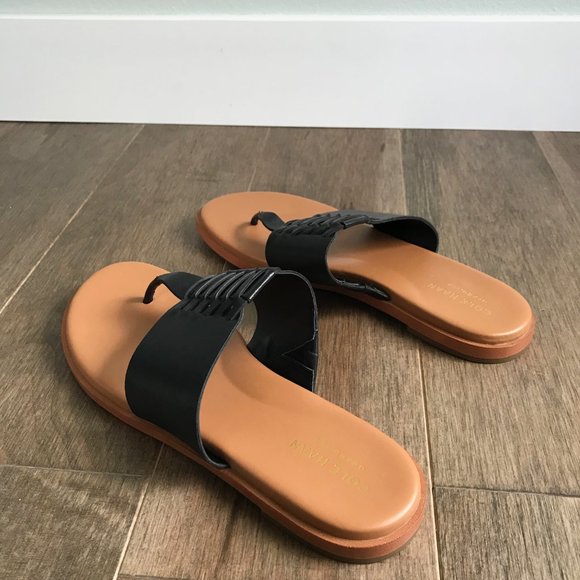 Cole Haan Sandals - Black and Tan - Women's Size 7.5 - Picture 4 of 13